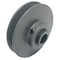 B&B Manufacturing Finished Bore 1 Groove V-Belt Pulley 7.5 inch OD 1VP75x1-3/8 - alternate 2
